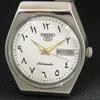 VINTAGE SEIKO 5 AUTOMATIC 6309A JAPAN MENS GOLDEN COLOR DIAL WATCH A705537-1