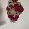 Sanrio Hello Kitty Plush Keychain Charm Strap for Car Decoration