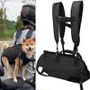 Dog Travel Backpack With Breathable Nylon Material For Small Pets Suitable For Outdoor Adventure