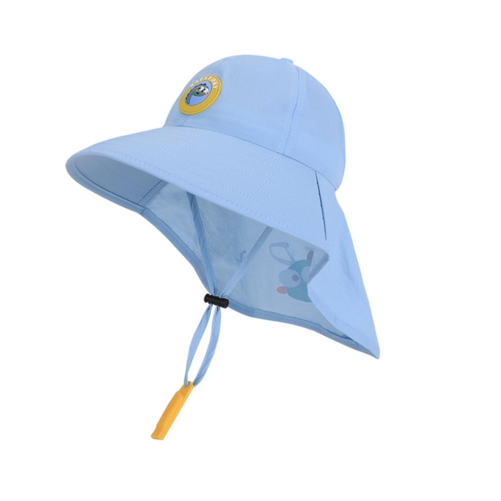 Whistle~ Extended Shawl Kids Whistle Sunscreen Hat Sun Protection Summer Sunshade Hat  Spring