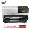 Kompatible HP 12A Q2612A Schwarze Tonerkartusche