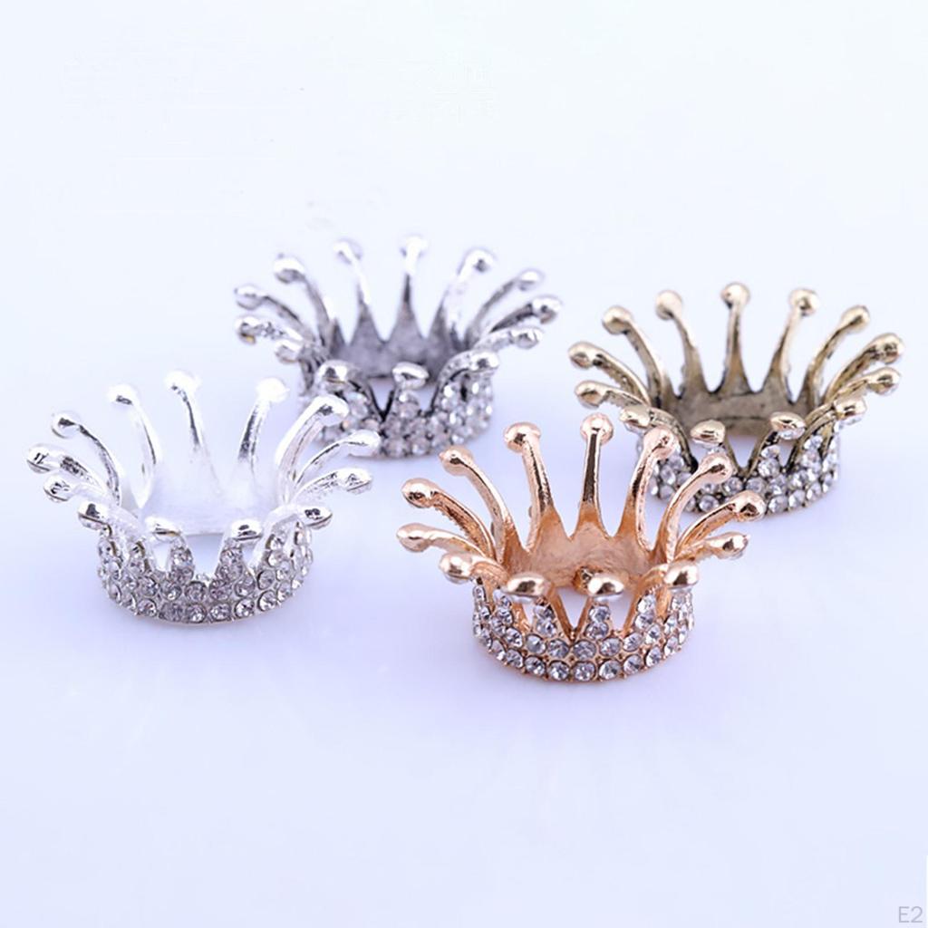 Brush Holder Metal with Crystals Painting Pen Eyebrow Pencil Stand Makeup Organization