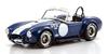 Kyosho Original 1/18 Scale Shelby Cobra 427S/C (Blue/White Stripes) Finished Model KS08048BLMW
