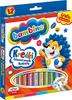 Bambino Wooden-Bound Crayons with Sharpener 12 Colors