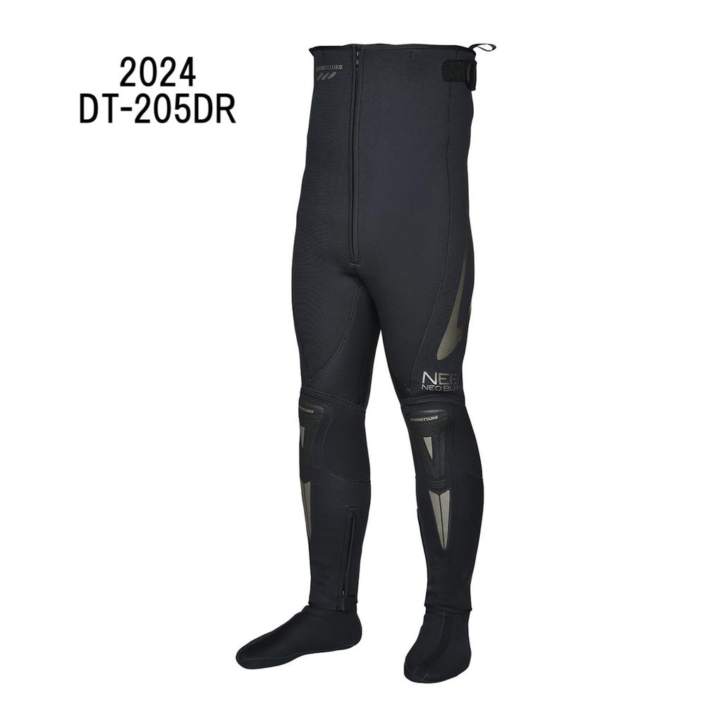 SHIMOTSUKE NEB Dry Tights DR Rundspitze LLB Schwarz x Gunmetal DT-205DR