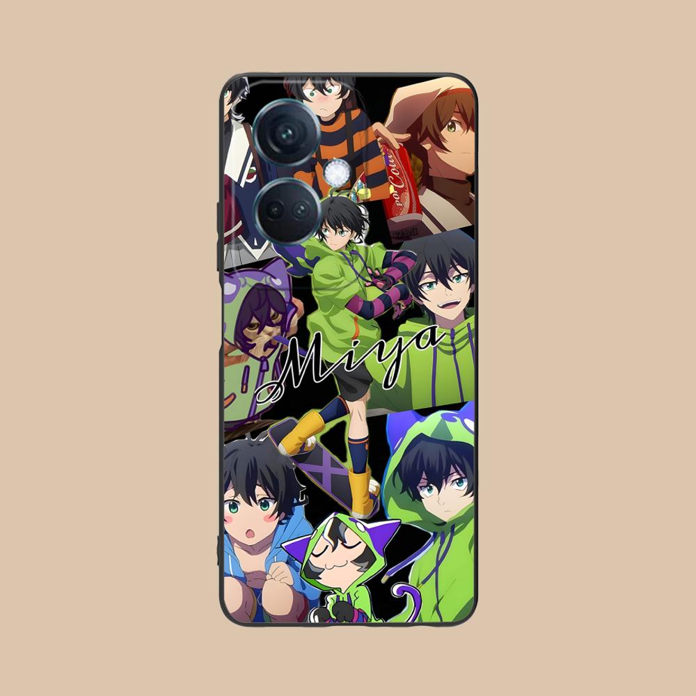 SK8 Infinity Miya Chinen Phone Case for OPPO Find X9 X8 X7 X6 X5 X3 X2 Plus S Pro Ultra Lite Soft TPU Shockproof Cover