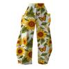 Women's Standard Size Fashion Trendy 3D Printing Oom Print Wide-Leg Pants, Comfortable and Suitable for All Seasons