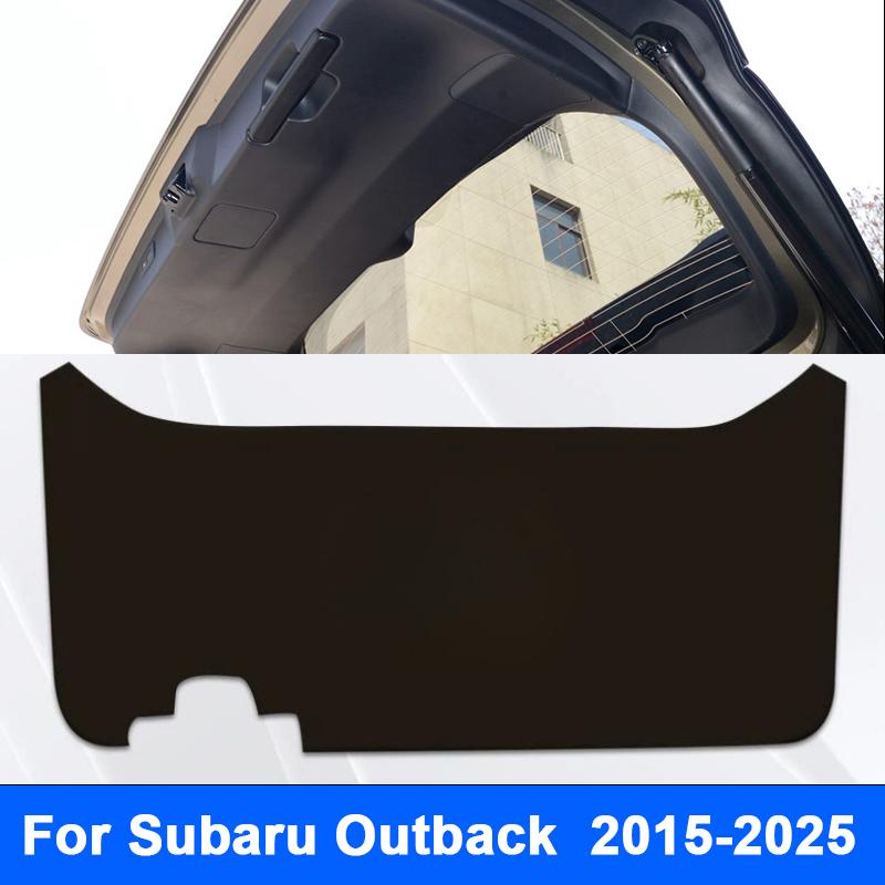 Car Trunk Mat For Subaru Forester XV Outback Crosstrek 2025 Leather Boot Liner Full Coverage Anti-Scratch Interior Accessories