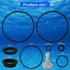 Sand Filter Replacement Parts Compatible with Intex Krystal Clear Sand Filter Pump for Above Ground Pools,Pool Filter Pump Gaskets Replacement for