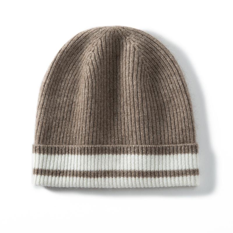 Cashmere Hat Women's Solid Color Versatile Painter Hat Fashion Street Bag Hat Knitted Wool Hat Casual Batch
