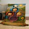 The Snoopy Family Portrait Blanket Is Suitable for Beds and Various Other Occasions, Making It A Perfect Gift for Friends