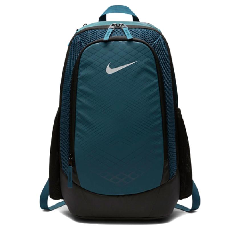Nike Polyester Backpack Unisex Blue Green Casual BA5474-498