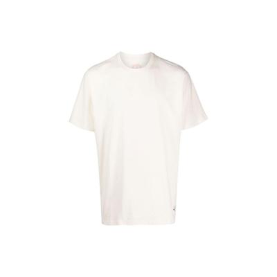 Vans Solid Color Logo Crew Neck Short Sleeve T-Shirt Men Tops White VN0A7SQ43KS1