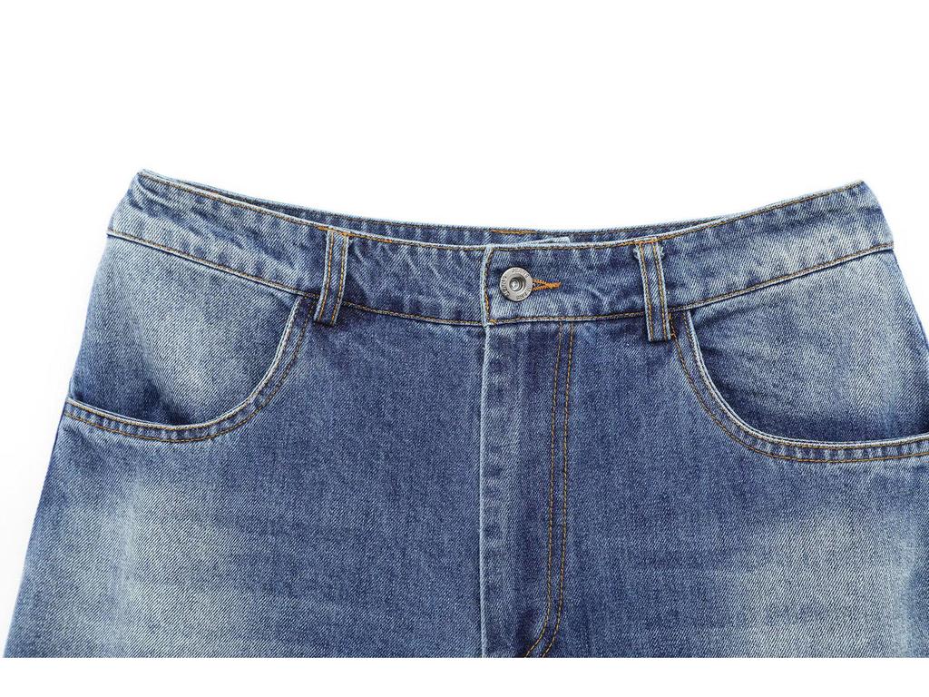 2025 Spring Women's Fashion Denim Jacket and Straight-Leg Pants Set