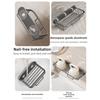 Rustproof Soap Storage Rack Self Adhesive Drainage Soap Holder  Shower Storage