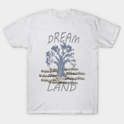 T Shirt Women Dream Land Harajuku Print Kawaii Tshirt Summer Short Sleeve Female T-Shirt Top Tee