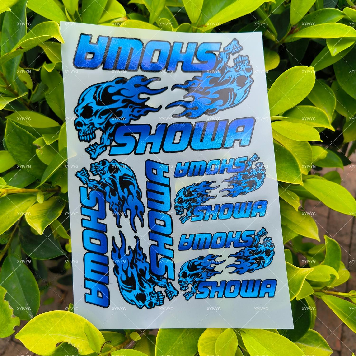 

Водонепроницаемые светоотражающие наклейки для мотоциклов Kawasaki Benelli BMW Yamaha Honda Suzuki синий