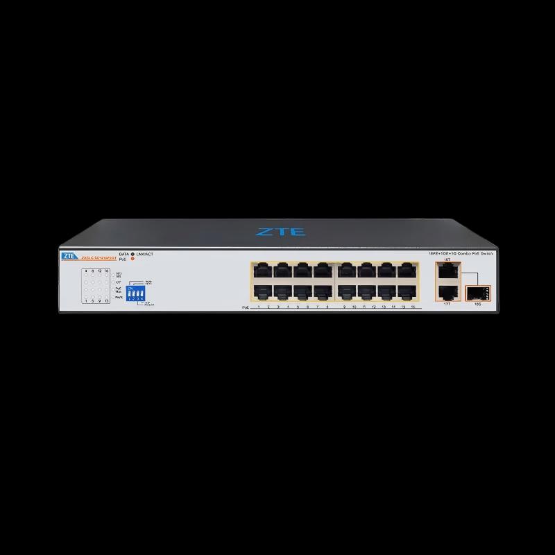 

ZTE ZXSLC SE1018P2GT 18-Port Unmanaged Fast Ethernet Switch