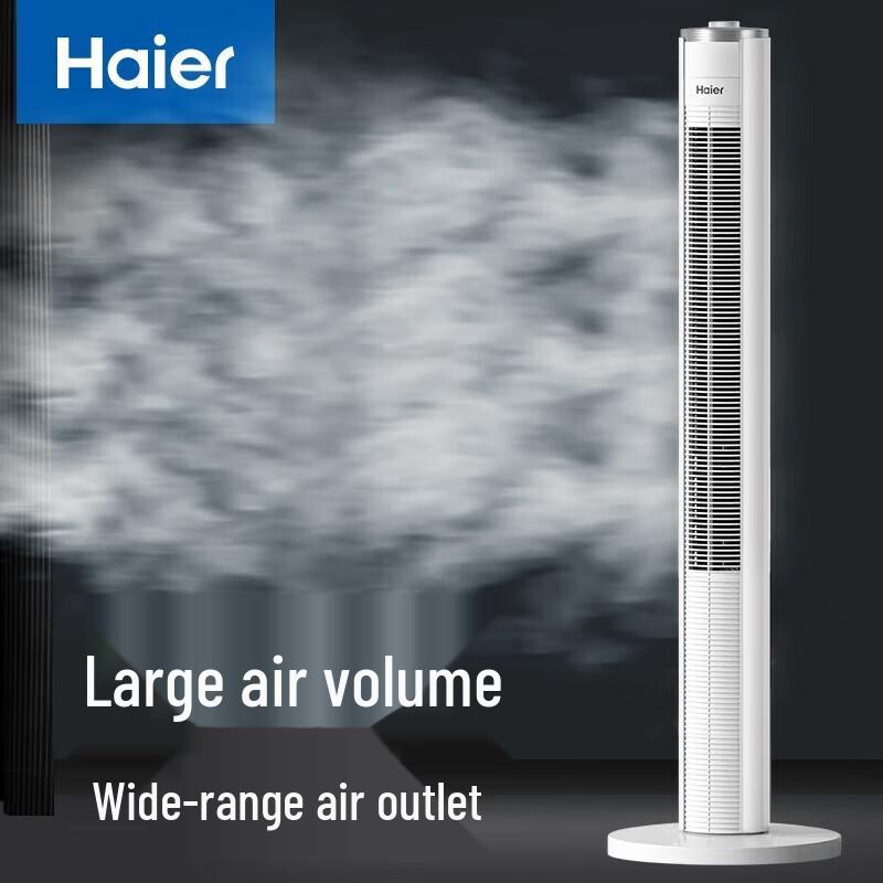 Haier Bladeless Oscillating Tower Fan CN plug (adapter included)