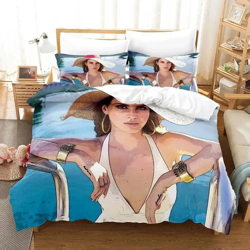 Lizzy Grant Bedding Set Boys Girls Twin Queen Size Duvet Cover Pillowcase Bed Kids Adult Fashion Home Textileextile