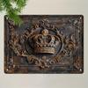 Vintage Iron Wall Art Retro Metal Sign for Home Garden Patio Cafe Bar