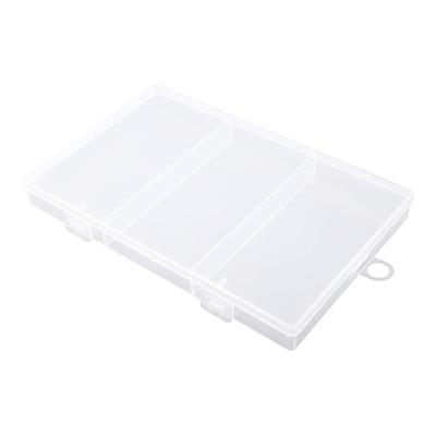 Storage Box Plastic Transparent Multifunctional With Cover Space Saving