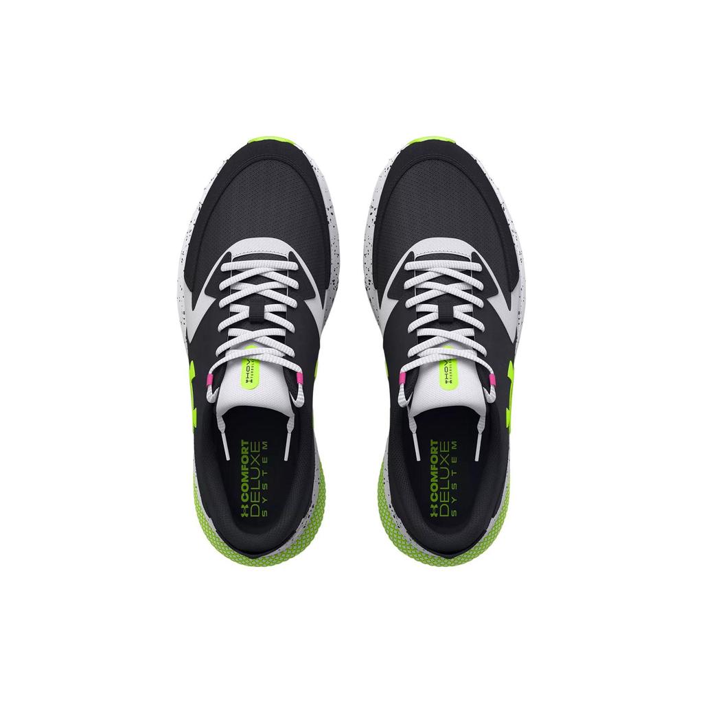 Under Armour Men's HOVR Turbulence Running Shoes Black Lime Surge 3026137-003