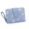 Cute Cat Girls Wallet Short Student Id/Bank Card Holder Money Bag Zipper Wallets For Women Key Storage Purse