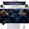 Large 3D Geometric Mouse Pad MM Desk Mat Non-Slip Rubber Computer pad for PC Gaming accessories Office Home work carpet