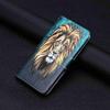 Male Lion Pattern Shockproof Card Slots PU Leather Wallet Case for iPhone,Samsung,Huawei,Xiaomi,Moto,Tecno,Google,Nokia,Oppo,ZTE,Blackview...