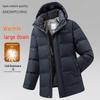 Snow Flying Men's Hooded Goose Down Puffer Jacket