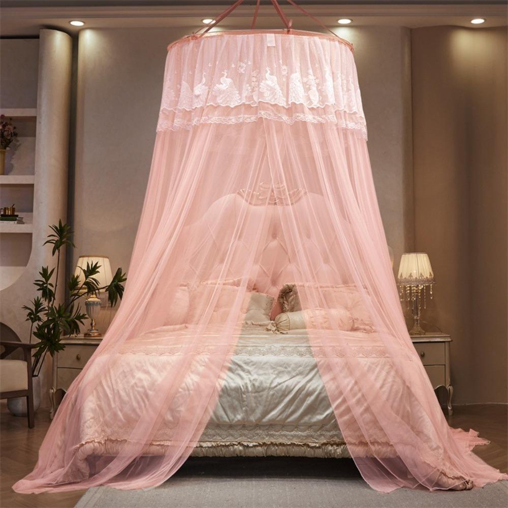 Anti-bug Dome Mosquito Net Lace Bed Canopy Practical Hanging Princess Mosquito Net  Summer