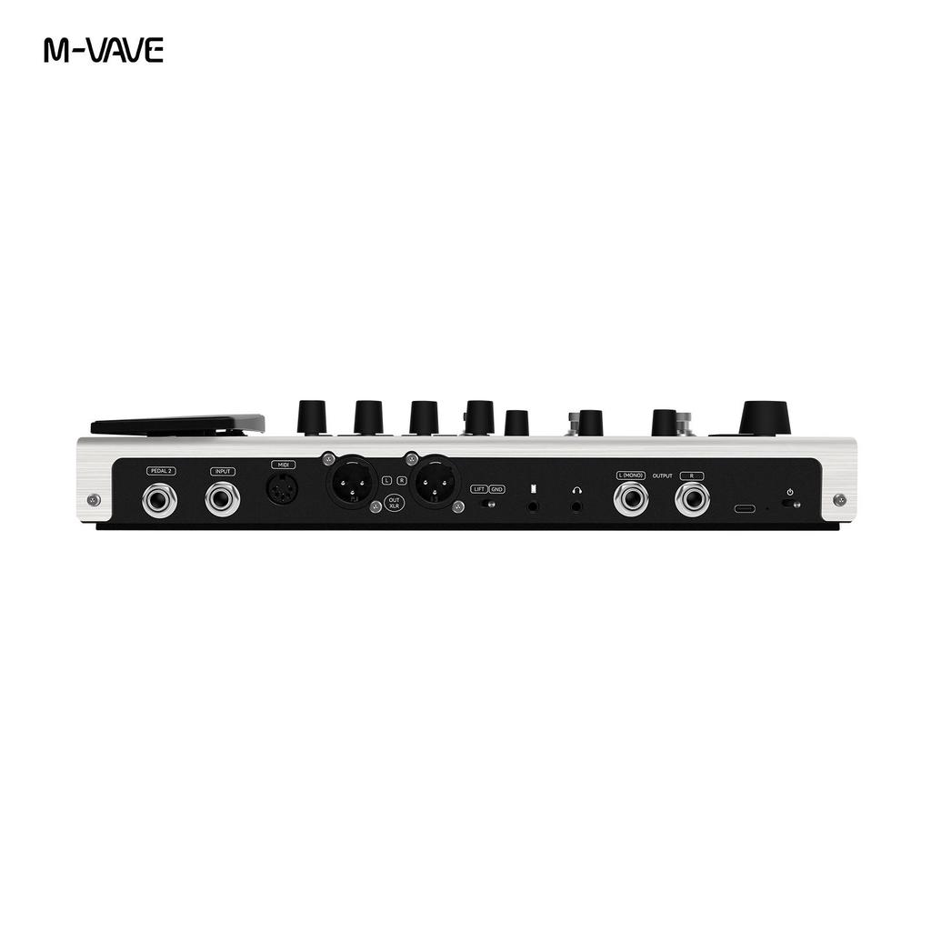 M-VAVE MK-300 Multi-Effects Pedal with Drum Machine & Volume Control for Guitar/Bass