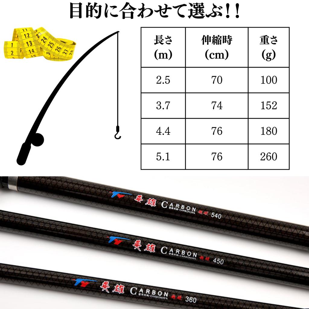 Surf Fishing Fishing Casting Sea Freshwater Casting Rod Rod, Rod, Long-distance Casting, Lightweight, Fishing, Carbon, Fishing, Dual-use (5.1m)