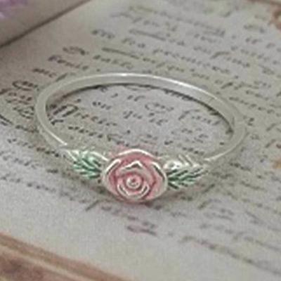 Ollia Rose Silber 925 Sterlingsilber Mehrlagiger Silberring