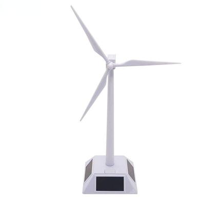 Model solárního větrného generátoru 2 v 1 Dárkový výstavní stojan Větrný mlýn vzdělávací montážní sada Stolní dekorace generátor energie