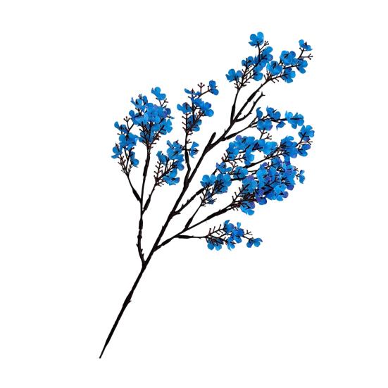 Konstgjorda Plomblomsgrenar 19,6" Falska Långstammade Vinterblomma för Bröllop Hemmakontor Sovrum Fest Bordscentrum