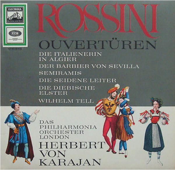 

LP Record GIOACCHINO ROSSINI PHILHARMONIA O RossiniOuvertren 1C06300512 Die Stimme Sein Germany Classical Used