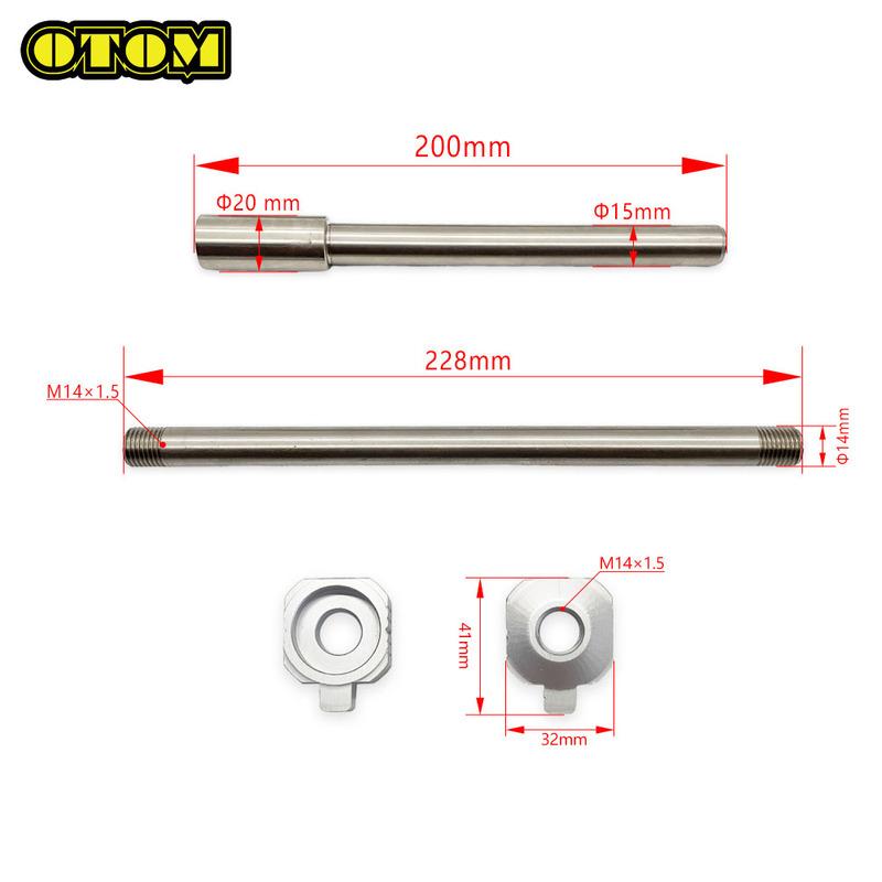 Motorcycle For KTM HUSQVARNA GASGAS Front Rear Hub Wheel Axle Block Nut Shaft SX65 TC65 MC65 SX50 TC50 SXE MCE EE 2025 Bike Part