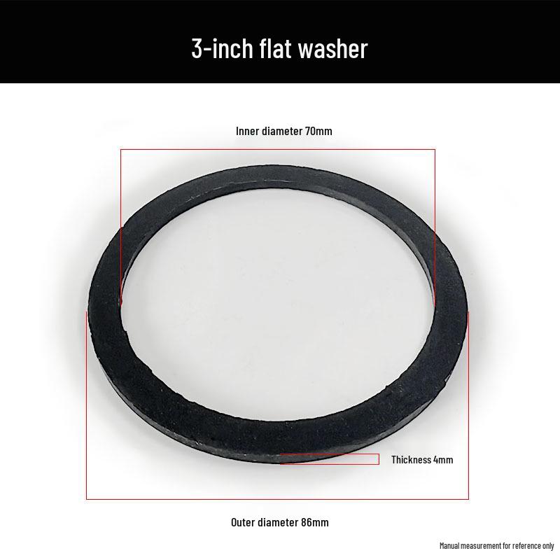 Gasoline Engine Water Pump Complete Accessory Set: Self-Priming Pump with 2/3/4 Inch Aluminum Connector, Straight Pipe, and Flat Washer.