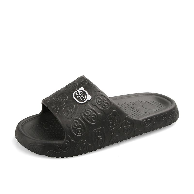 Slippers Female Summer Cartoon Hotel Indoor Couple Home Bath Non-slip Thick Bottom Household Sandals Male