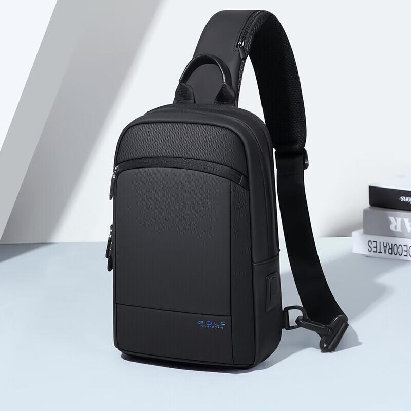 GOLF Chest Bag, Shoulder Bag, Crossbody Bag, Phone and IPad Bag, Business, Travel and Sport