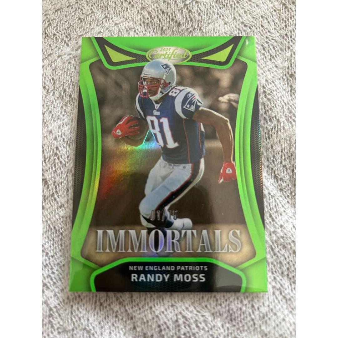 Used PANINI Randy Moss Immortals NFL 1/15