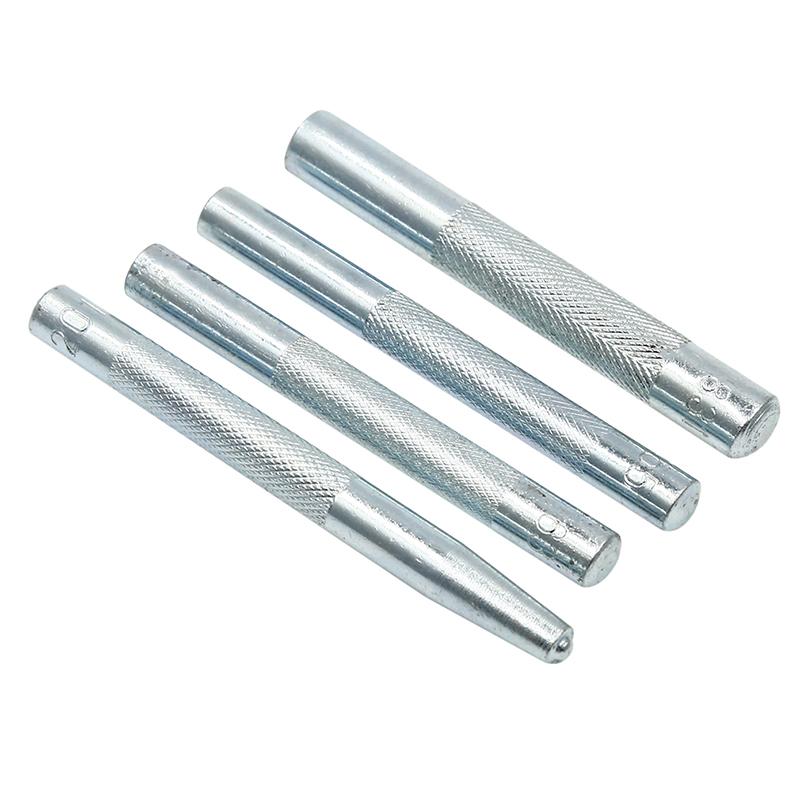 11-teiliges Druckknopf-Nieten-Befestigungs-Knopf-Installationswerkzeug-Set für DIY-Lederhandwerk Handstanzwerkzeuge Set DIY-Materialzubehör