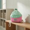 Small Children's Backpack Adjustable Straps DomeShaped Twill Material Academic Satchel for