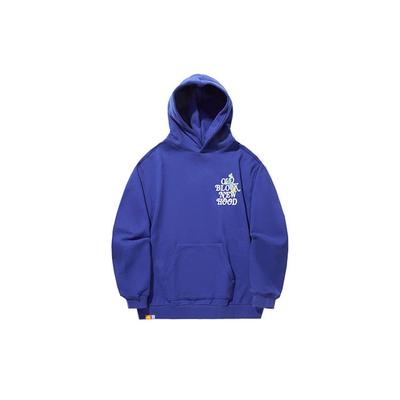 Li Ning X Steven Harrington Cartoon Anime Letter Hoodie Unisex Hoodies Shadow-Purple Blue AWDTD07-1