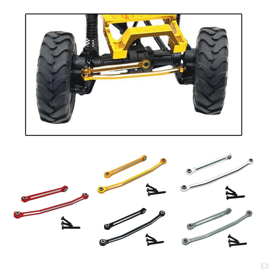 1/24 Scale Steering Pull Up Rod Aluminum Alloy DIY Materials Sturdy Stable for Fcx24 RC Vehicle