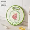 Cartoon Plastic Double-Sided Cutting Board for Kids