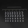 104 Keys Transparent ABS Keycaps Keycap OEM MX Switches Gaming Mechanical Keyboard Pcb Mounted Stabilizer Case