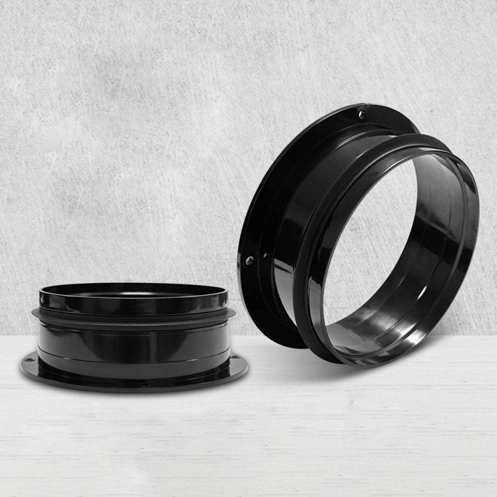 ABS PVC Pipe Flange Joint Black Sealing Ring Flange High Quality Pipe Air Vent Connector  Kitchen